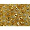 Seed Beads Preciosa No.17020 - Light Topaz - Silver Line   - 10/0 12g