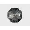 OCTAGONAL 2 HOLES CHROM 14mm 5pcs