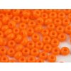 Seed Beads Preciosa No.93140 - Opaque Orange 10/0 12g