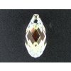 SW6010|Briolette Pendant Crystal AB 13x6,5mm