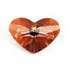 SW6260|Crazy 4 U Heart Crystal REDM 27mm