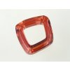 SW4437|Cosmic Square Ring Crystal REDM 20mm