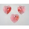 SW6202|Heart Indian pink 10,3x10mm 2pcs