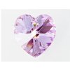 SW6228|Heart Violet 18x17,5mm