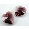 SW6228|Heart Amethyst Blend 18x17,5mm