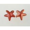 SW6721|Starfish Krystal Red Magma 16mm