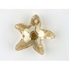 SW6721|Starfish Crystal Golden Shadow 20mm