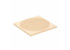 Bead board wood - round