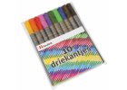 Felt tip pens - Triangular - Heutink - Pouch of 10 colours