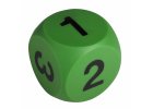 Number die green