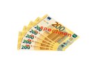 Euro banknotes 200 euro