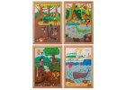 Above and beneath puzzles - set of 4
