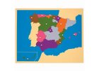 Puzzle - mapa Španělska