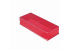 Box red 18.4 x 6.8 x 3.4 cm