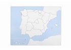 Kontrolní slepá mapa Španělska