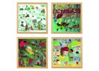 Extreme weather conditions l Wooden puzzle l Set of 4 l Educo