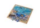 Vocabulary puzzle coral l Wooden puzzles l 49 puzzle pieces l Educo