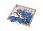 Vocabulary puzzle polar regions l Wooden puzzles l 49 puzzle pieces l Educo
