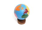 Globe Of The Continents: Colored