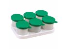 Paint pot display square incl. 3 x 2 non-spill paint pots 320 ml