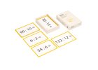 Math flash cards - division
