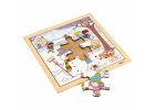 Puzzle ročních období - zima