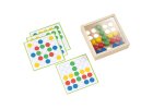 Mosaic tray with coloured balls