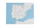Kontrolní mapa Španělska, španělsky