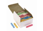 Sidewalk chalk box 100 pieces assorted colours
