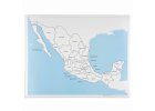 Kontrolní mapa Mexika