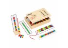 Maxi stringing beads set