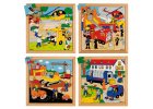 Street Action puzzles - complete set of 4