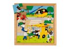 Street Action puzzles - accident (16 pieces)