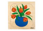 Vývojové puzzle - tulipán