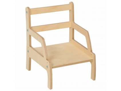 Židle pro nejmenší - nastavitelná výška (13 - 16 cm)