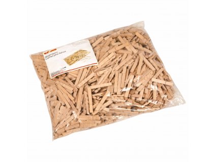 Clothes-pins halves, bag of 1000 half pieces