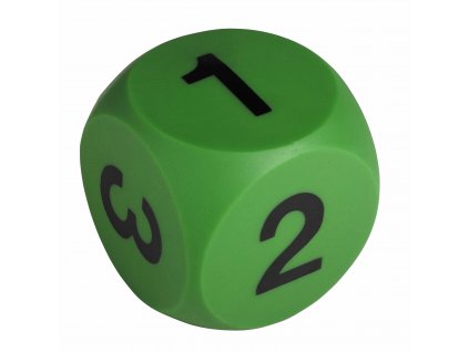 Number die green