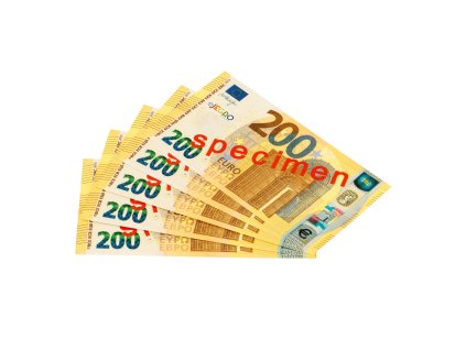 Euro banknotes 200 euro