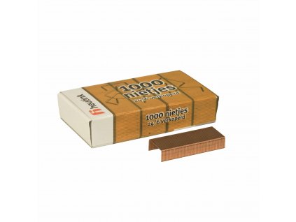 Staples copper-plated 24/6 (1000)