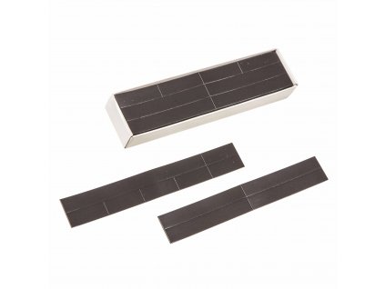 Magnetic strips self-adhesive