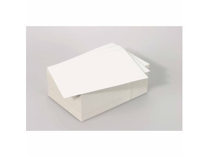 Prick cardboard white - 12.5 x 17.5 cm, 250 g, pack of 250