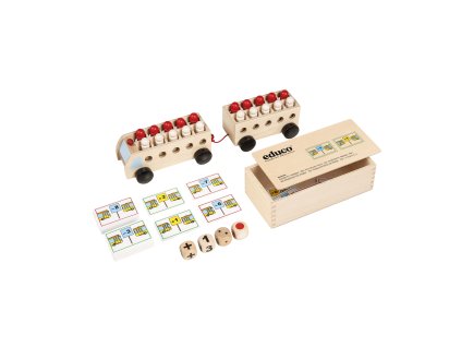 Math bus with trailer - mini