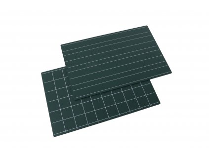 Greenboards With Lines And Squares: Set Of 2
