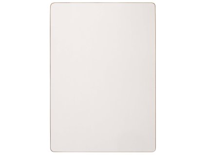 Rectangular Table Top: Milk White - 118 x 75 x 2 cm.