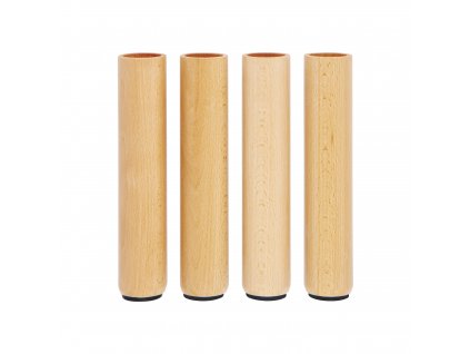 Set Of 4 Table Legs: Height 26 cm.