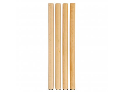 Set Of 4 Table Legs: Height 76 cm.