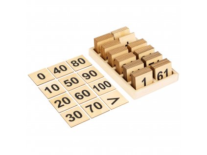 Number cards up to 100