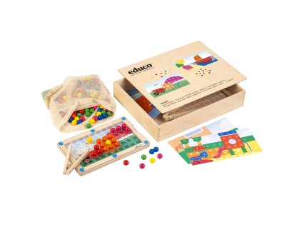 Maxi mosaic – wooden balls