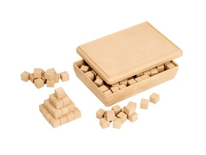 Cubes plain - in box