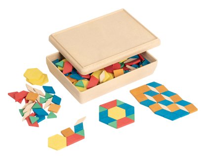 Pattern blocks - in box